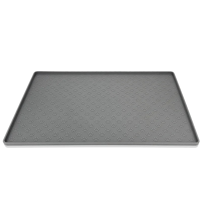 Tappetini Pet Cat Feed Mat Dog Food Place Mat Silicone Waterproof Pet Cat and Dog Drinking Water Feeding Place Mat Bowl Mat Feeder Mat