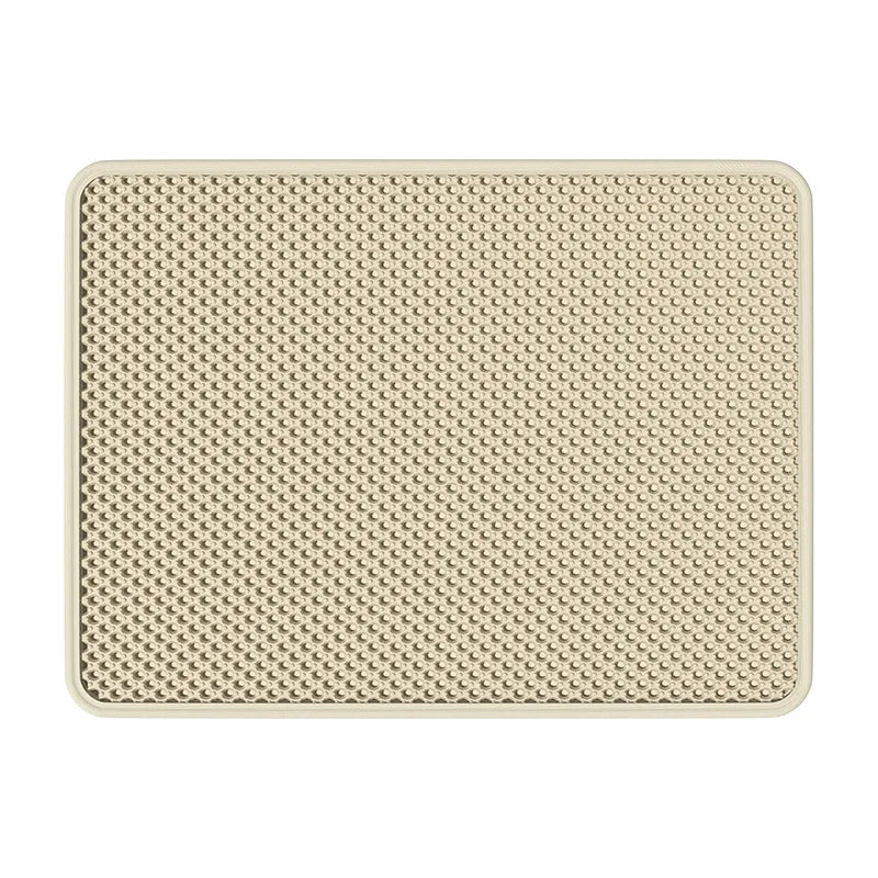 Tappetini Cat Litter Mat Double Layer Waterproof Urine Proof Trapping Mat Easy to Clean Non-Slip Toilet Pad  Cat Scratch Pad Large Foot Pa