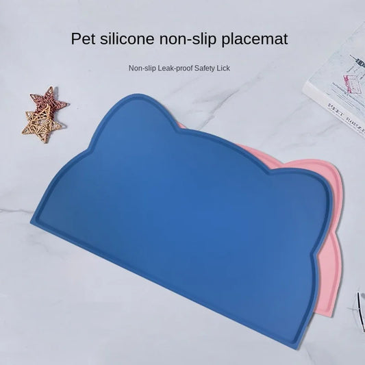 Tappetino Anti-dirty Mats for Cat Non-slip  Easy to Clean  Supplies Wash With Water Proof Cat Home Food Grade Silicone Pad Pet