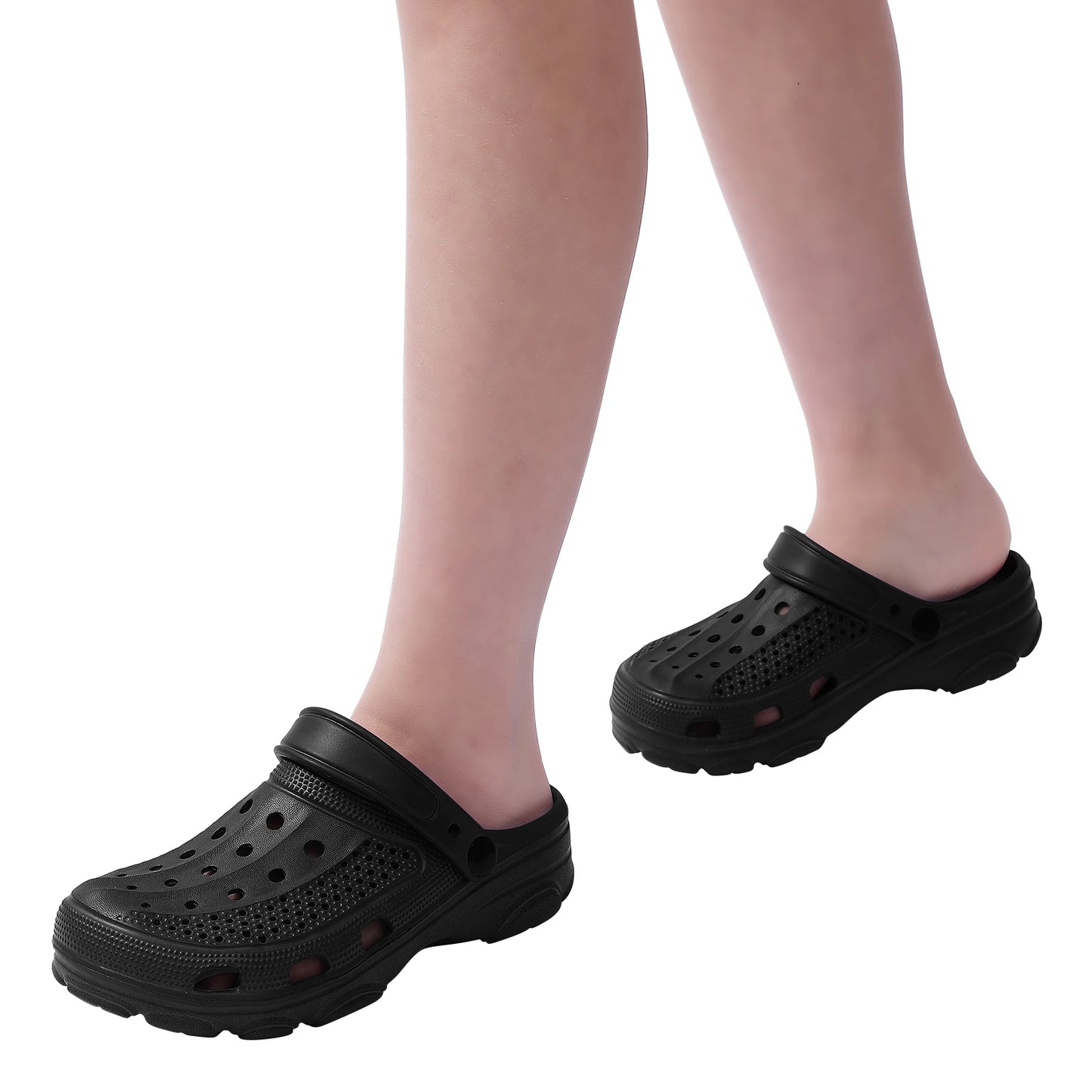 Shevalues Fashion Men Clogs Slippers Casual Hole Beach Sandals Outdoor Men Garden Shoes Summer Soft Sandals Home Bathroom Slides