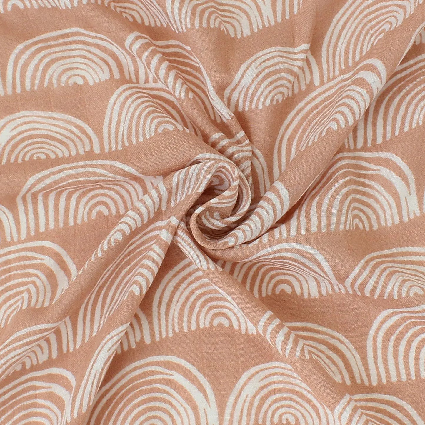 Teddy Bear Muslin Swaddle Baby Blanket Super Soft 70% Bamboo 30% Organic Cotton 2 Layers Infant Baby Swaddle Wrap Blanket