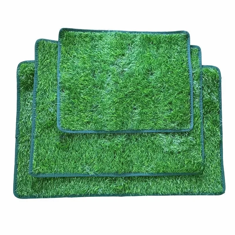 Tappetini 1pc Pet Lawn Mat Artificial Grass Mat Dog Grass Mat Dog Urine Grass Mat Washable and Reusable Dog Litter Mat Pet Products