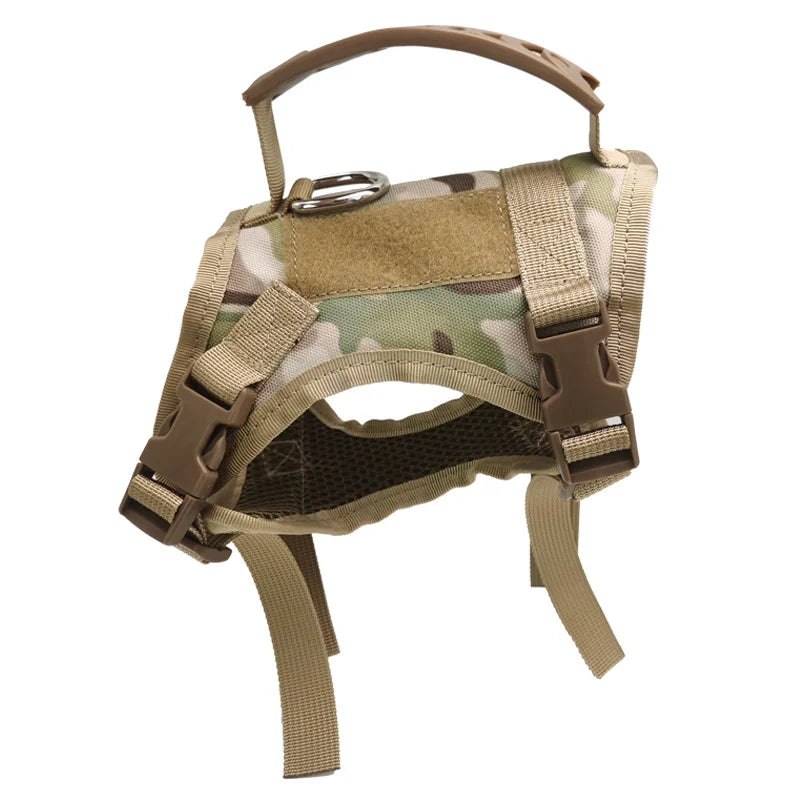Tactical Harness Vest Dog Harness Leash Set for Small Dogs Training Easy Control Vest Pet Chest Strap Accessories for Puppy Cat