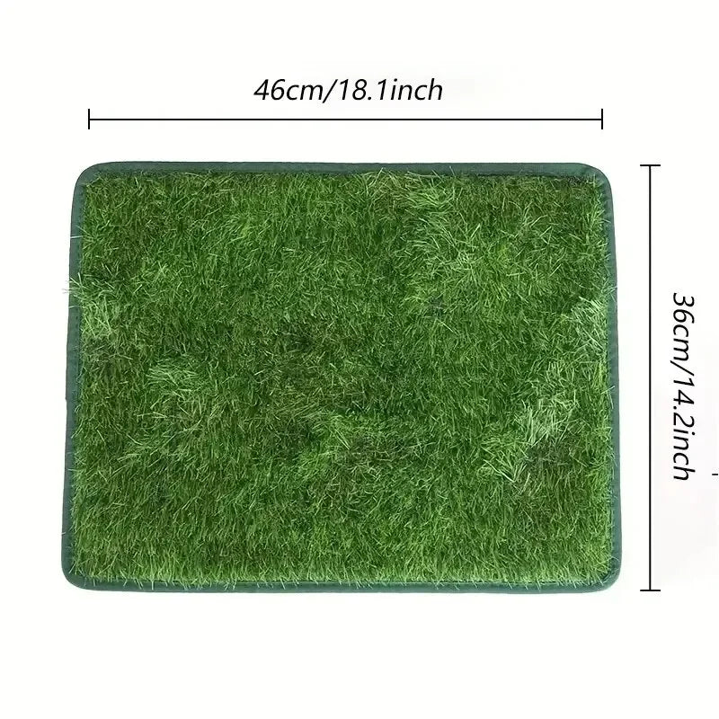 Tappetini 1pc Pet Lawn Mat Artificial Grass Mat Dog Grass Mat Dog Urine Grass Mat Washable and Reusable Dog Litter Mat Pet Products