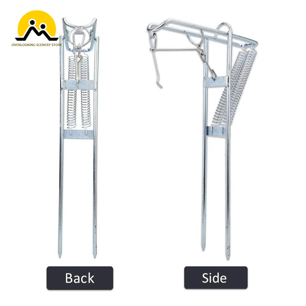 Supporti Fishing Rod Holder Rod Holders for Garage Fishing Rod Storage Rack Bracket Holder Automatic tip-up Hook Setter Fishing Rack