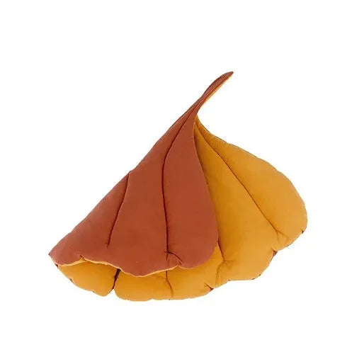 Tappetini Cat Bed Mats Soft Cotton Leaf Shaped Kitten Cat Puppy Dog Bed Mat Sleep Blanket Home Pets Double Sided  Pad Floor Rugs Washable