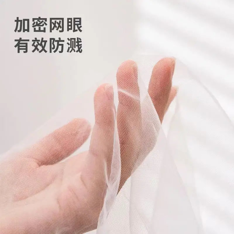 Mesh Bird Cage Cover Shell Skirt Net Easy Cleaning Catcher Guard Bird Cage Stretchy Mesh Parrot Bird Cage Net Jaula Para Pajaros
