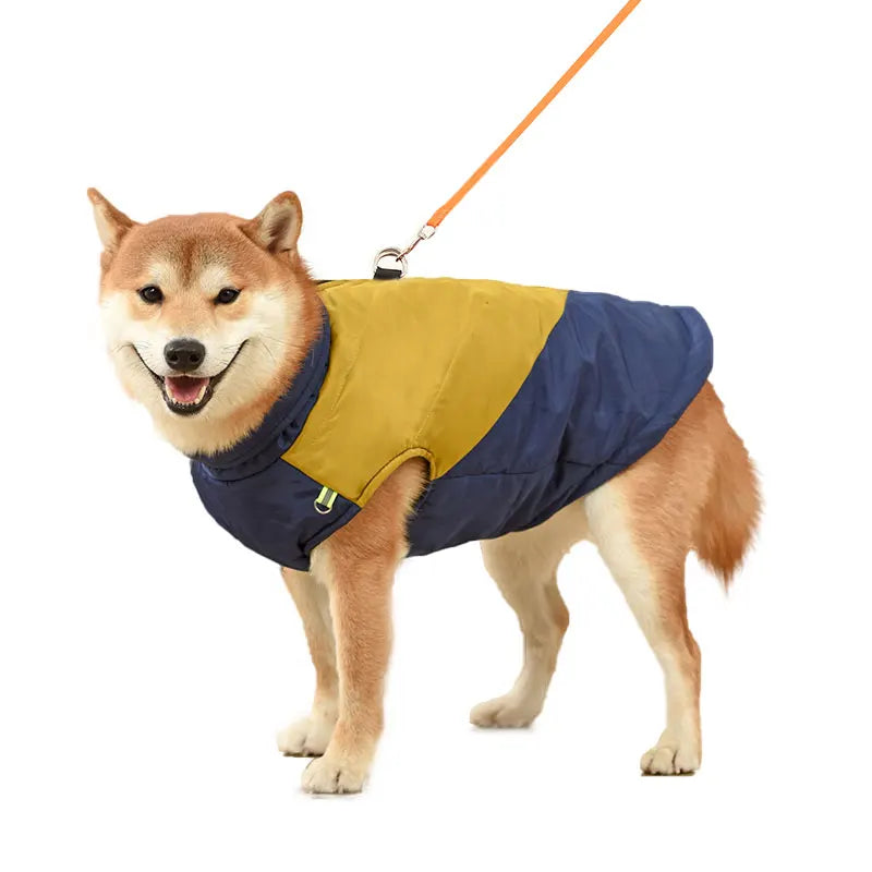 Vestiti Waterproof Dog Clothes Small Large Dog Warm Jacket Pet Reflective Clothing Akita French Bulldog Medium Dog Clothing