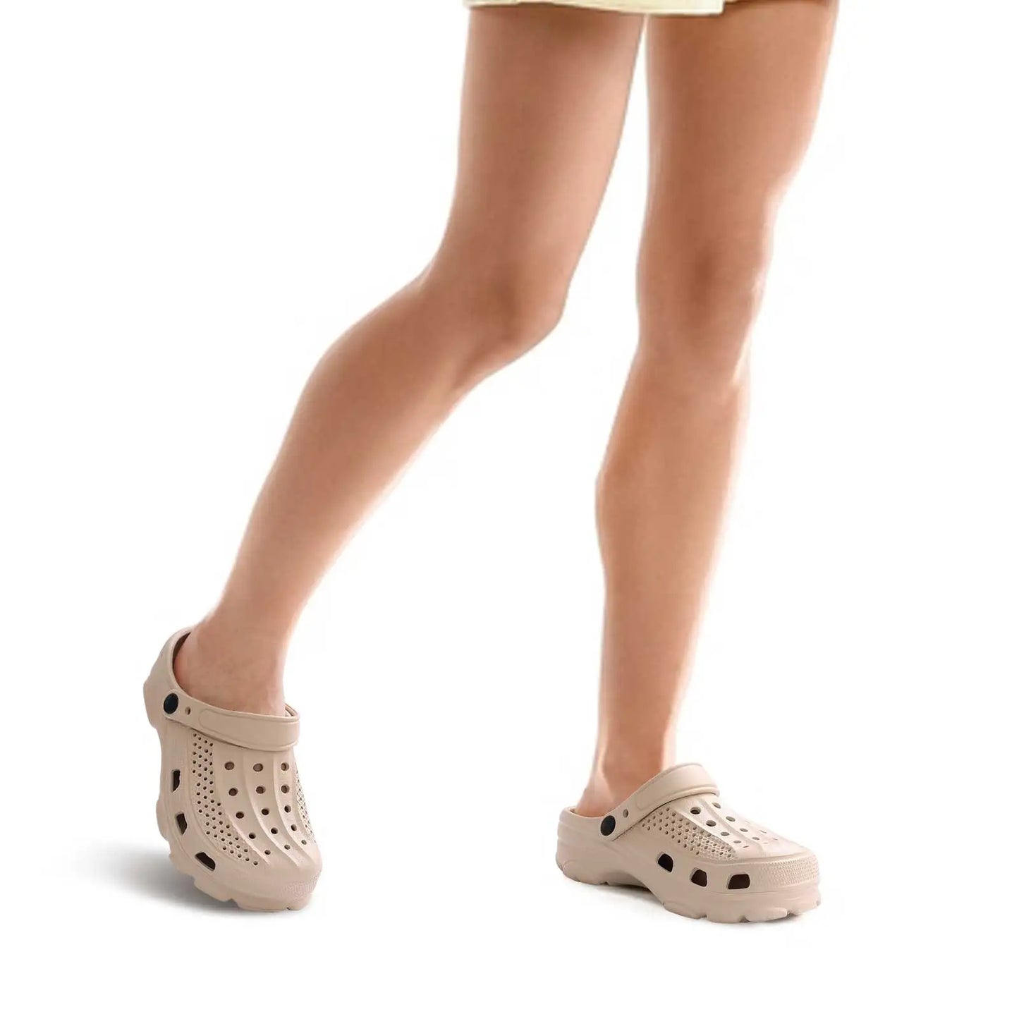 Shevalues Fashion Men Clogs Slippers Casual Hole Beach Sandals Outdoor Men Garden Shoes Summer Soft Sandals Home Bathroom Slides