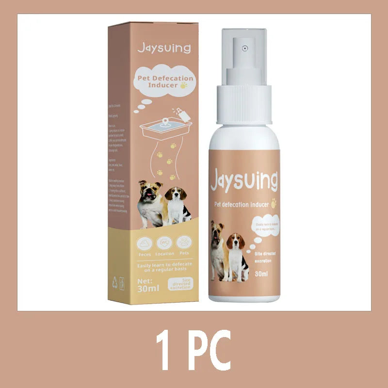 Pet Defecation Inducer Spray Positioning Defecation Indoor Outdoor Cat Potty Urinate Trainer Liquid Dog Toilet Training Spray