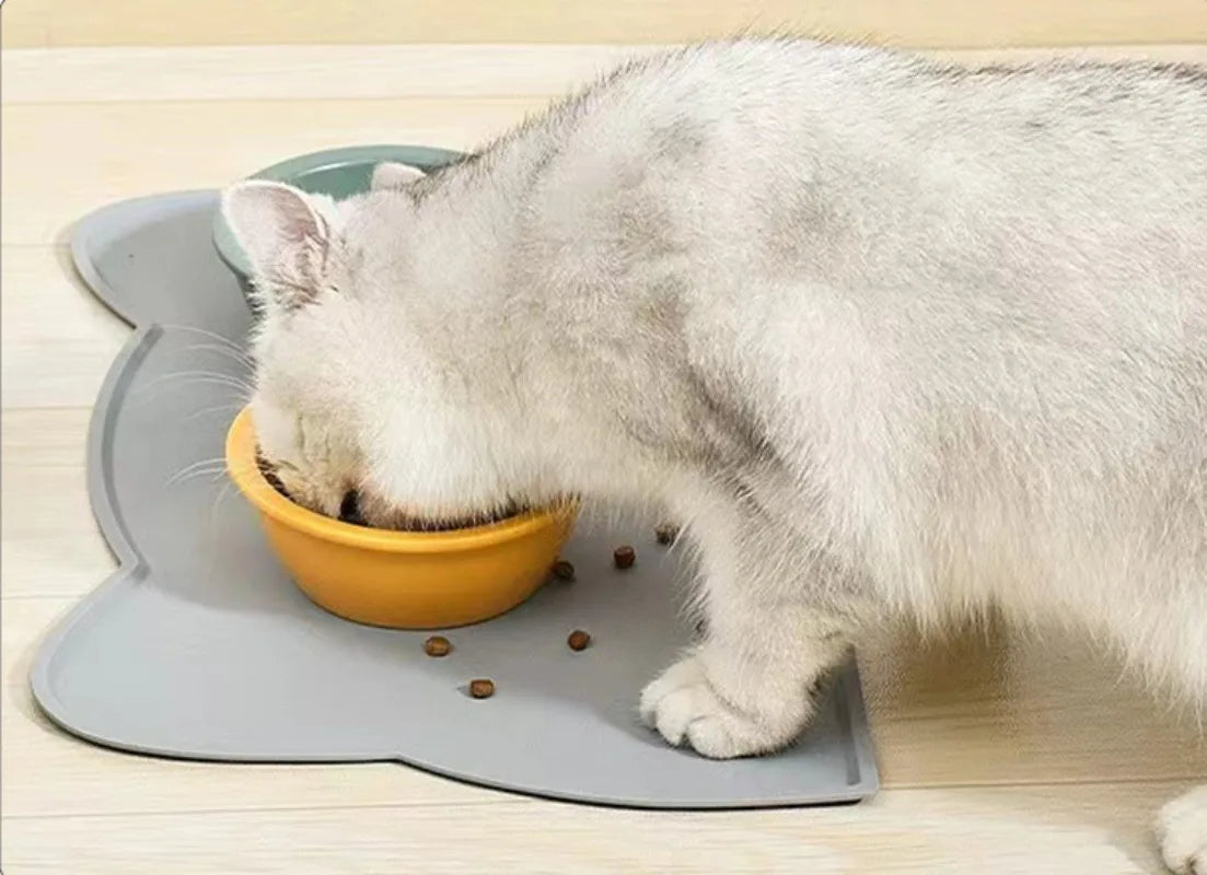 Tappetino Anti-dirty Mats for Cat Non-slip  Easy to Clean  Supplies Wash With Water Proof Cat Home Food Grade Silicone Pad Pet