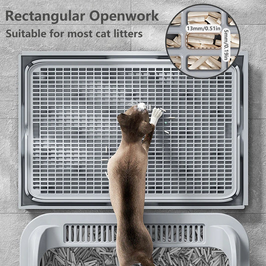 Tappetini Pet Cat Litter Mat Waterproof Double Layer Mats Pet Litter Box Mat Clean Pad Products For Cats Accessories Pet Clean Supplies