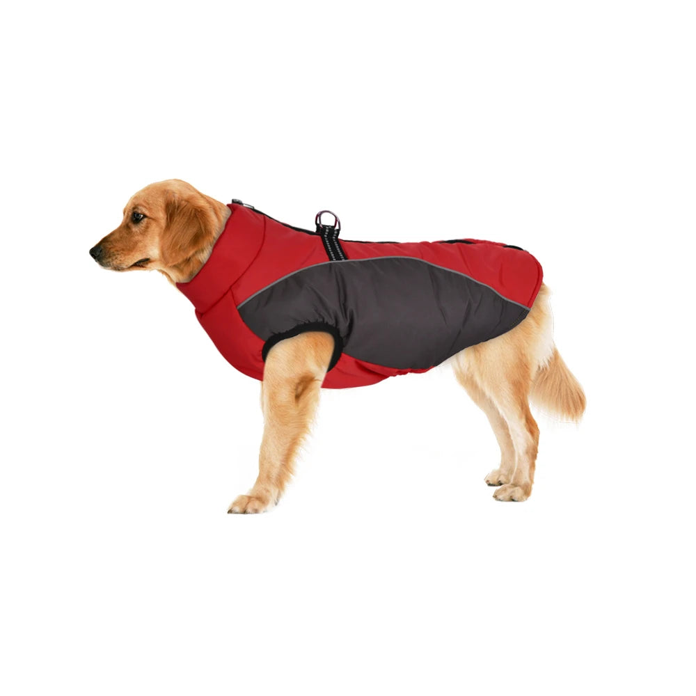 Waterproof Pet Dog Clothes Winter Warm Small Medium Large Dog Jacket Vest Reflective Padded Puppy Coat Chihuahua Yorkie Clothing
