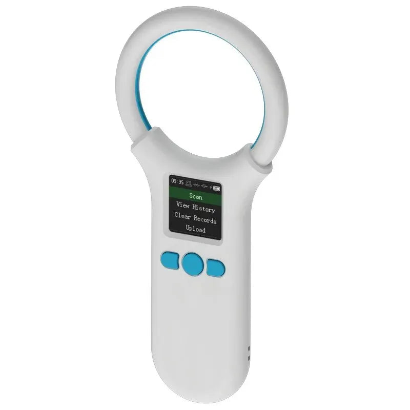 W91A Animal RFID Reader 134.2Khz/125Khz Pet FDX-B EMID Adjustable Sound Brightness USB Dog Cat Horse Handheld Microchip Scanner