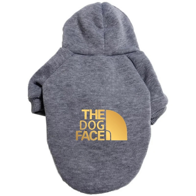 Vestiti fashion large dog outfits cool clothes autumn winter puppy letter printed  hoodies accesorios puppy jumper designer