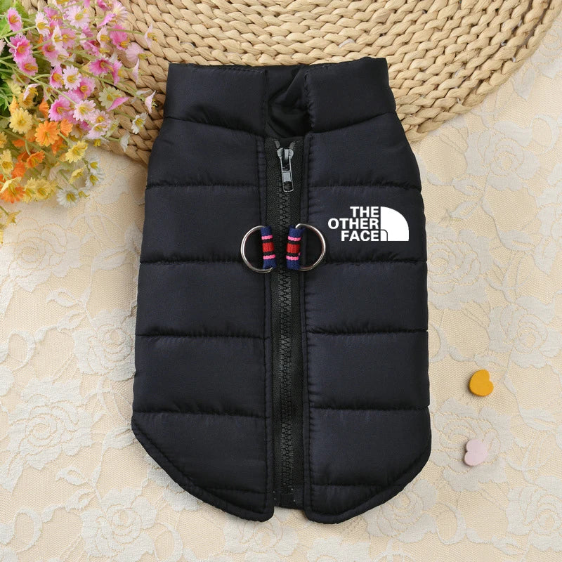 Waterproof Pet Clothes Winter Warm Jackets Coats Zipper Design French Bulldog For Small Medium Dogs Puppy Chihuahua