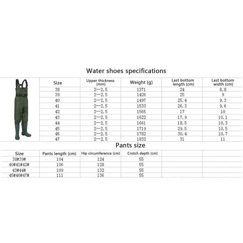 Stivali Fishing Jumpsuit Fishing Waders Hunting Suit Waterproof Nylon One-piece Trousers With Boots Fly Fishing Clothes Overalls