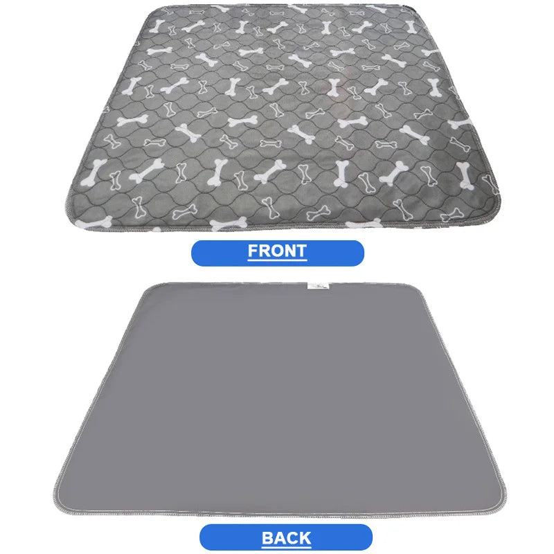 Washable Pee Pads for Dogs Large Reusable Puppy Pet Training Floor Mats Absorbent Leakproof Whelping Potty and Crate Use