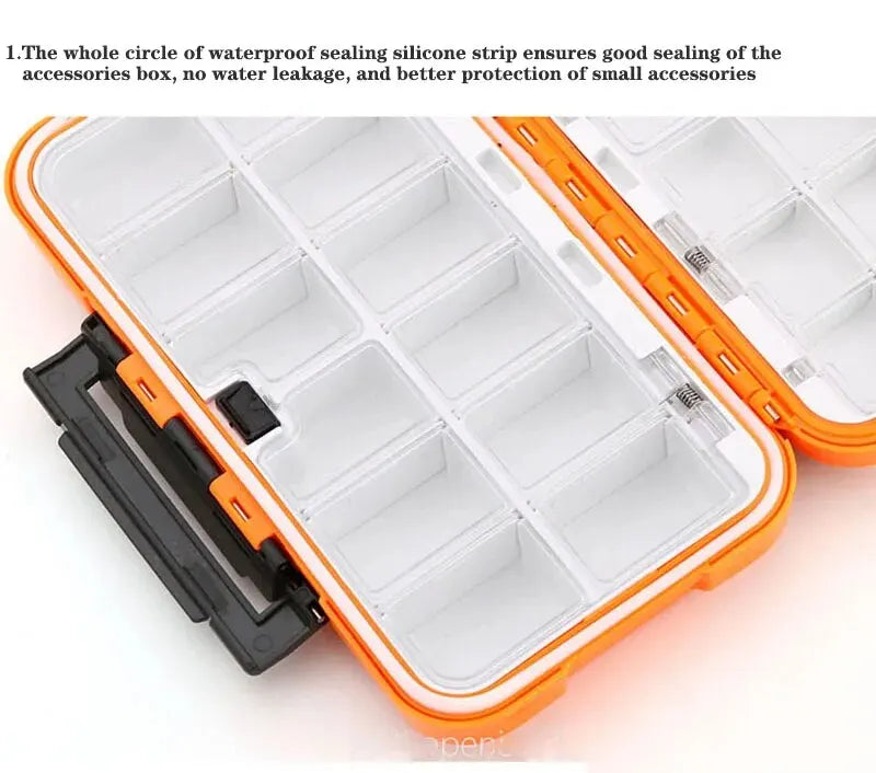 Waterproof Fishing Tackle Box Fishing Accessories Tool Storage Box Fish Hook Lure Fake Bait Boxes Carp For Fishing Goods