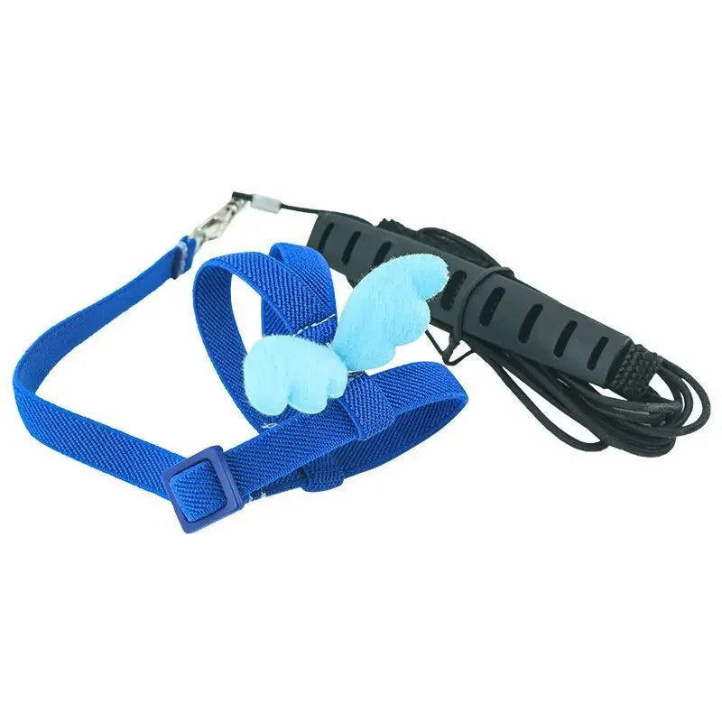 앵무새 Adjustable Parrot Bird Harness Leash Set Training Harness Parrots Outdoor Flying Rope Cockatiel Small Birds Supplie