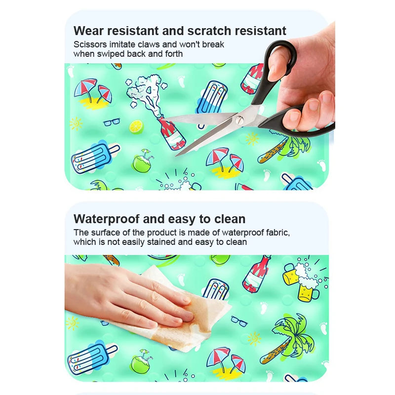 Summer Pet Cooling Mat Breathable Ice Blanket for Dogs Cats Pets Sleep Cold Bed Washable Ice Silk Pads Cushion Pet Accessories