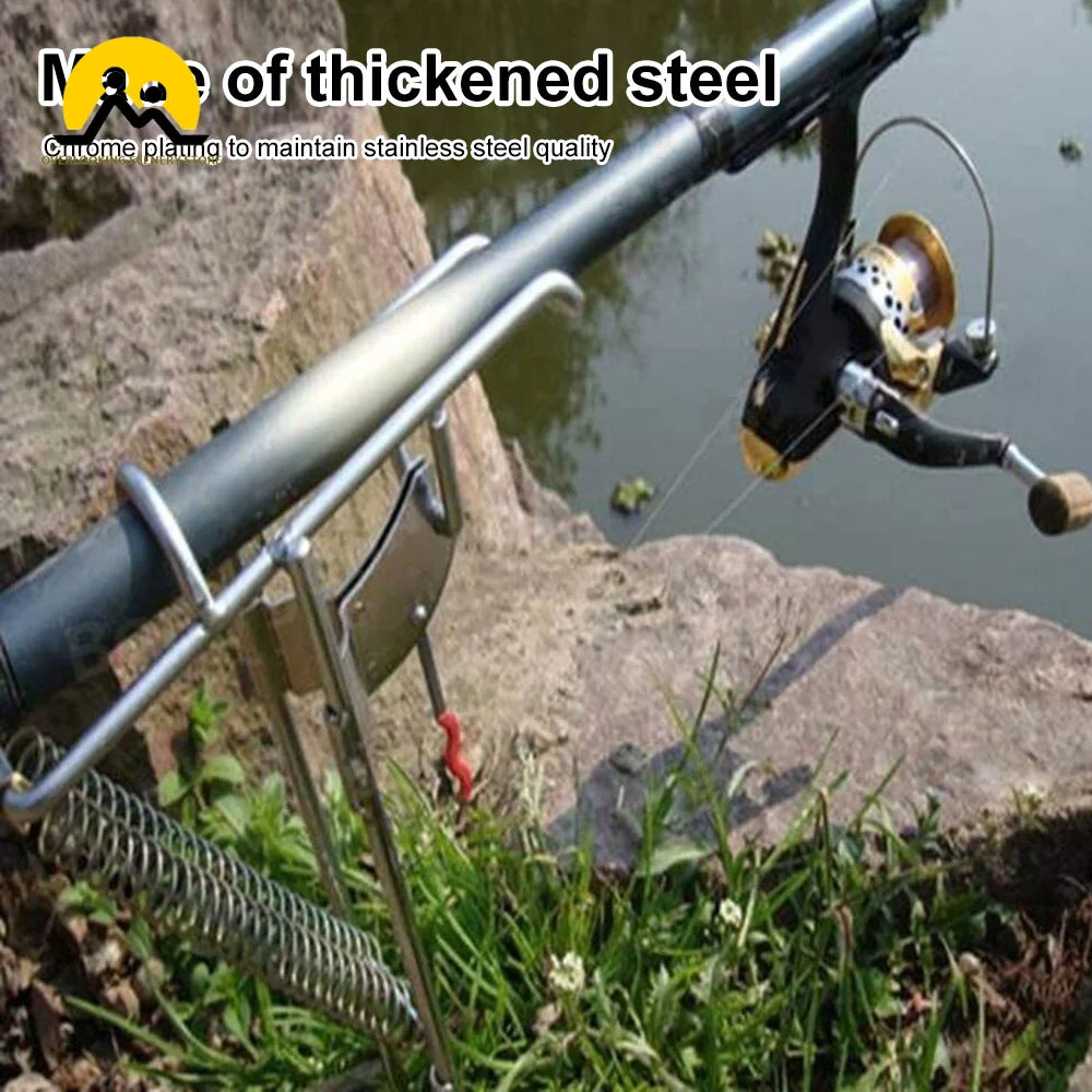 Supporti Fishing Rod Holder Rod Holders for Garage Fishing Rod Storage Rack Bracket Holder Automatic tip-up Hook Setter Fishing Rack