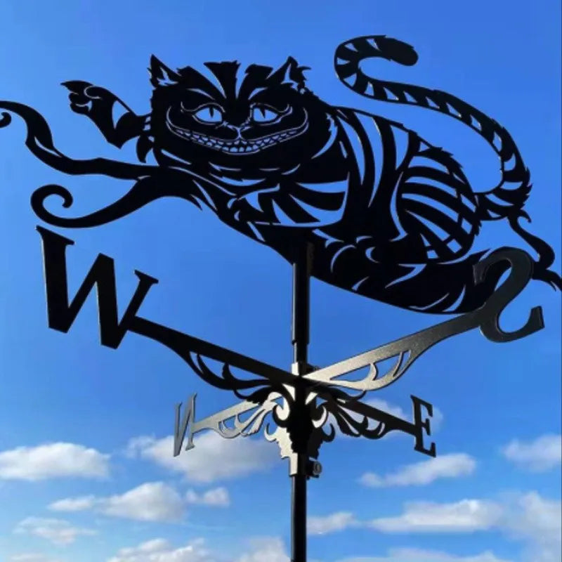 Stainless Steel Rooster Weathervane Weather Vane Yard Garden Barn Ornament Collies Shed Kit Weather Vanes Roofs Dropshipping
