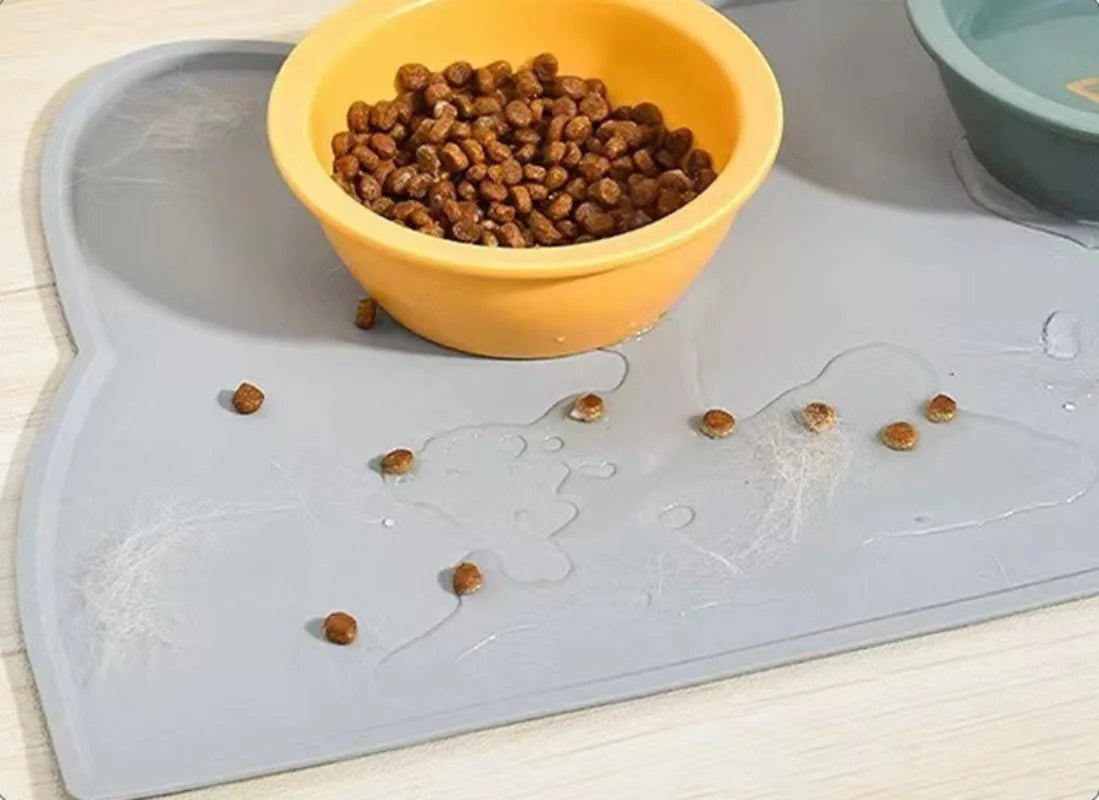 Tappetino Anti-dirty Mats for Cat Non-slip  Easy to Clean  Supplies Wash With Water Proof Cat Home Food Grade Silicone Pad Pet
