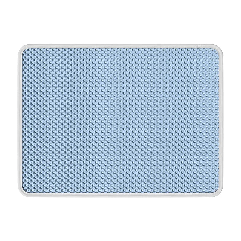 Tappetini Cat Litter Mat Double Layer Waterproof Urine Proof Trapping Mat Easy to Clean Non-Slip Toilet Pad  Cat Scratch Pad Large Foot Pa
