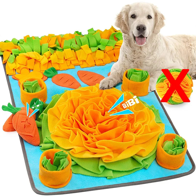 Tappetini Large Pet Foraging Mat Interactive Dog Toy Sniff and Treat Mat for Dogs Promote Stimulation Suitable for All Breeds Dog Mat Dogs