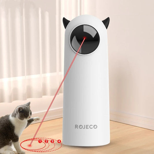 04- Giocattolo Laser Automatico per Gatti – LED Interattivo