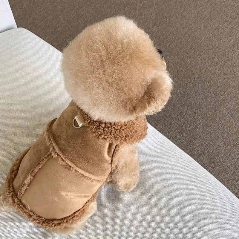 Vestiti Dog Clothes Coat Accessories Small Dogs Luxury For Animal Winter Medium Dresses Soft Pet Clothing Designer Chihuahua Cute