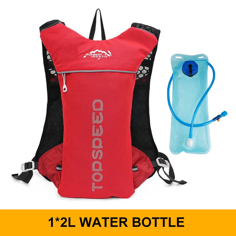01-Zaino Trail Running 5L ultraleggero con sacca idrica 2L