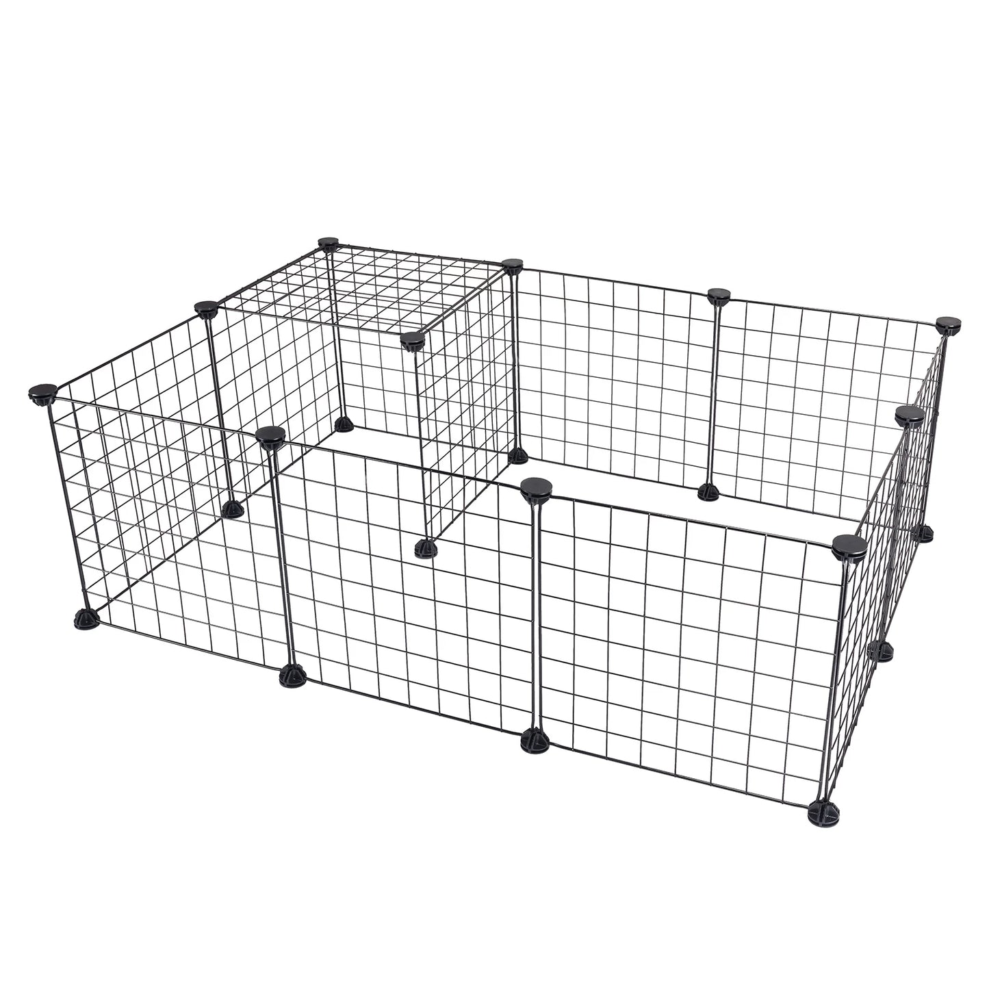 Pet Playpen Iron Fence Puppy Kennel House Exercise Training Rabbits Guinea Pig Cage Kitten Space Dogs Supplies Playing Sleeping