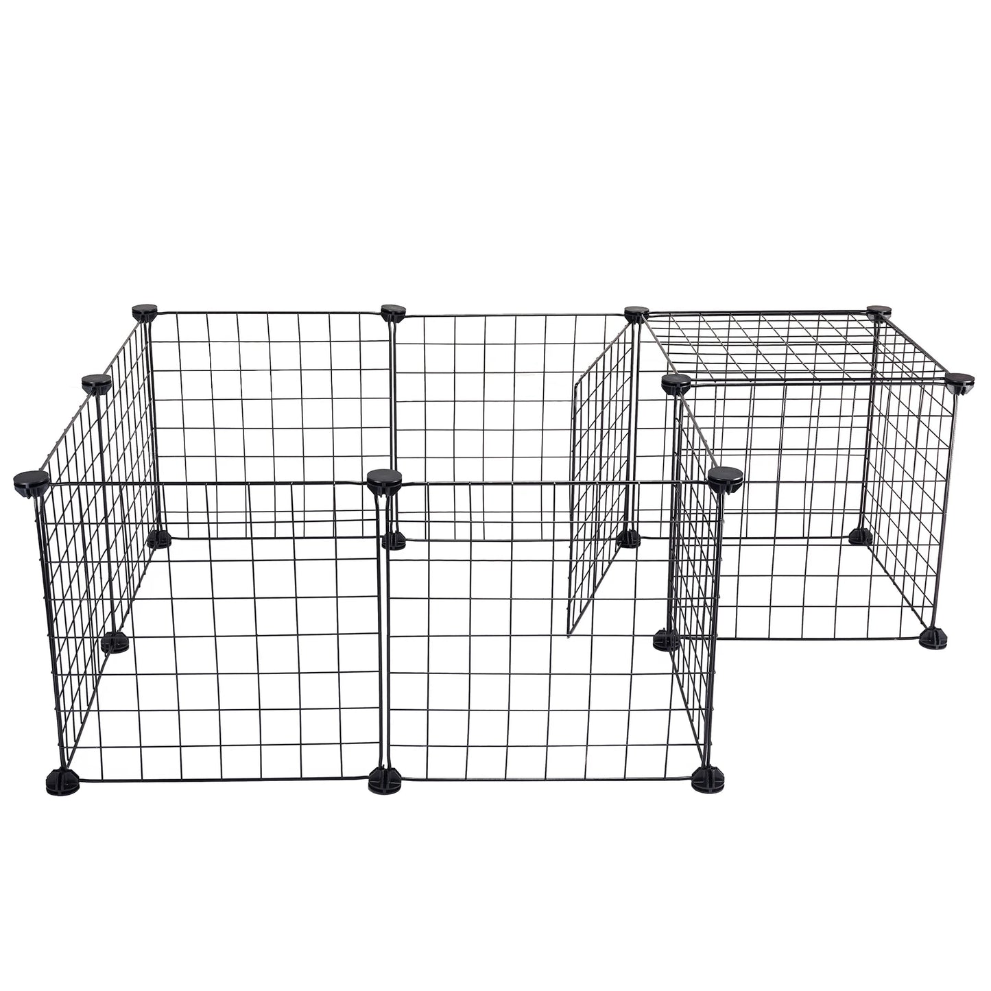 Pet Playpen Iron Fence Puppy Kennel House Exercise Training Rabbits Guinea Pig Cage Kitten Space Dogs Supplies Playing Sleeping