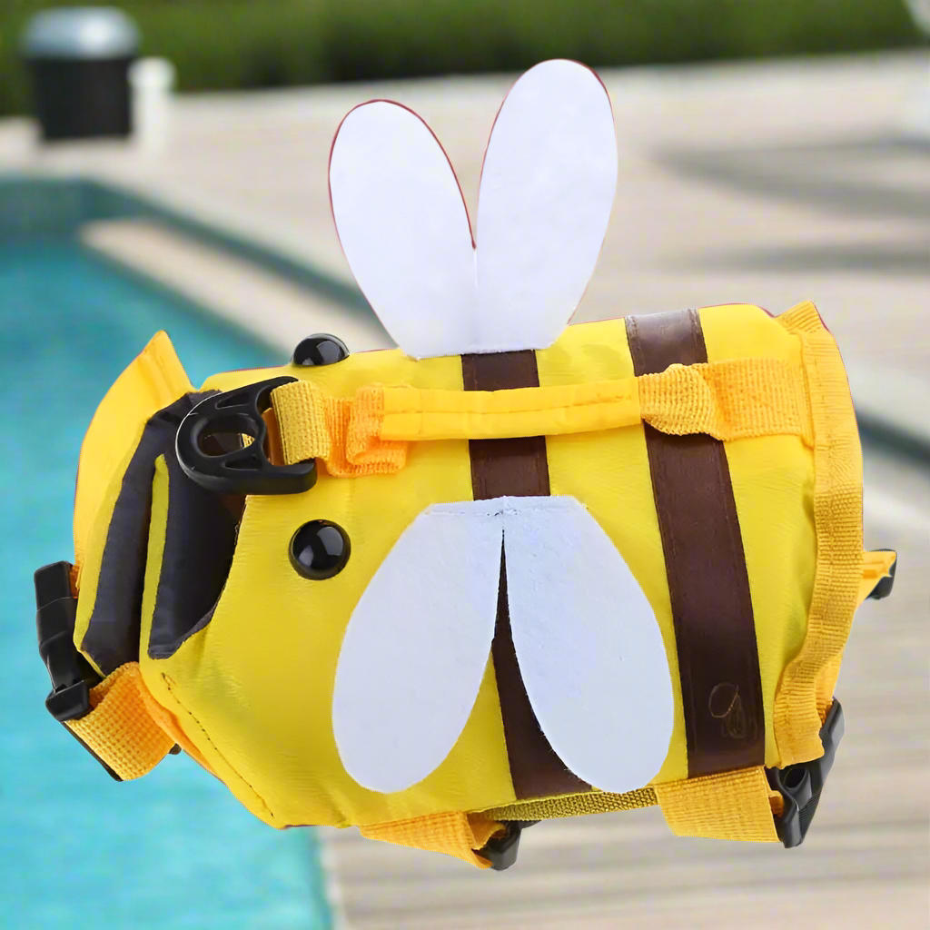 03-Life jacket per cani – Nuota sicuro in stile ape o trifoglio! 🐝🍀