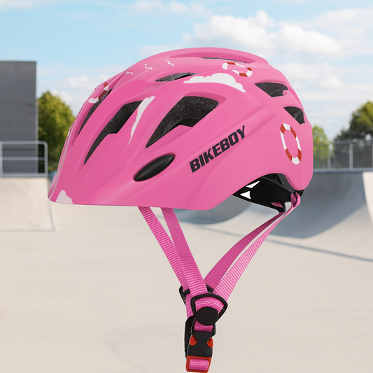 001-Casco ideale per giovani rider e skater in erba con luce LED